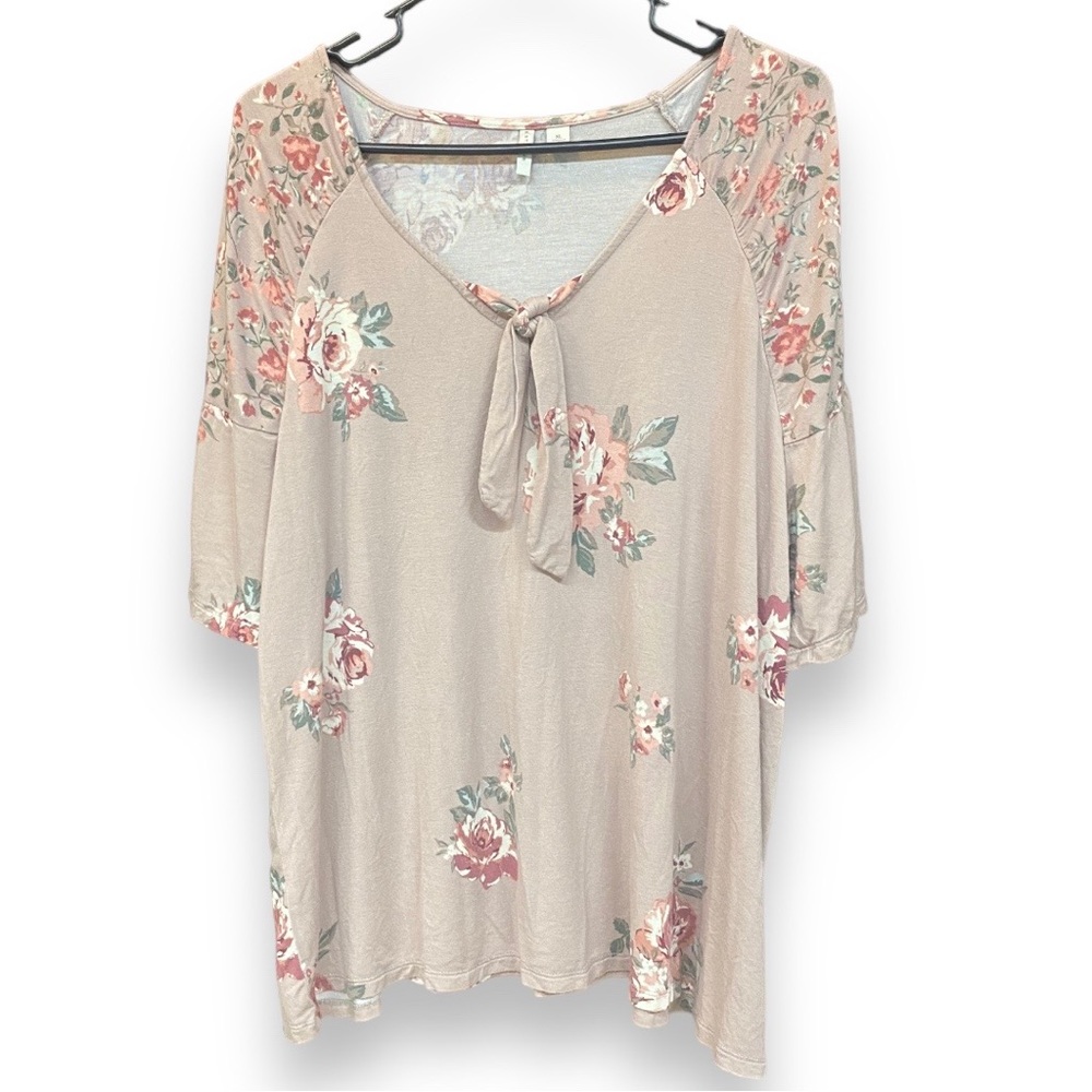 NWOT Dusty Rose Top XL